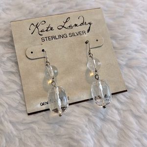 Kate Landry sterling silver genuine stone. Originally $20
